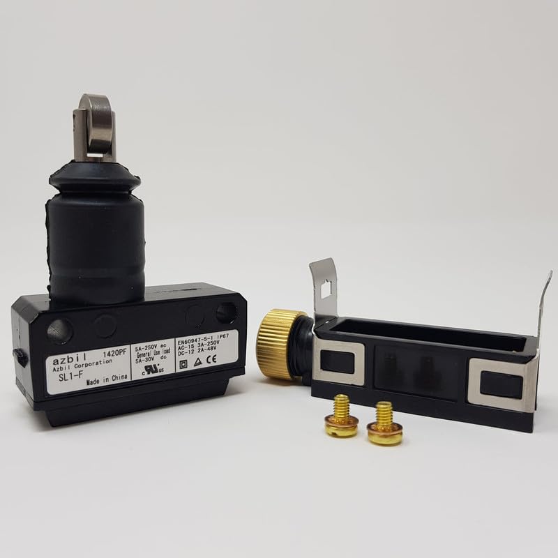 Azbil SL1 Micro Switch, SL1-F, Boot seal cross roller plunger